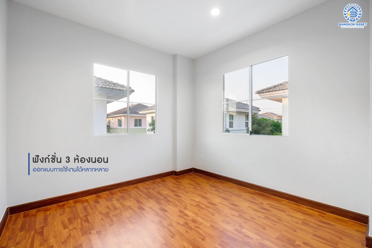 บ้านมือสองตกแต่งใหม่ คุณภาพแบรนด์ LH ม.ชลลดา บางใหญ่-เซ็นทรัลเวสต์เกต เนื้อที่ 52.6 ตร.ว. ฟังก์ชั่น 3 ห้องนอน 2 ห้องน้ำ 2 ที่จอดรถ Facility ครบครัน พร้อมทุกการเข้าอยู่ บนทำเลเดินทางสะดวก ใกล้ถ.กาญจนาภิเษก และเพียง 10 นาทีถึงรถไฟฟ้า "สถานีคลองบางไผ่"...